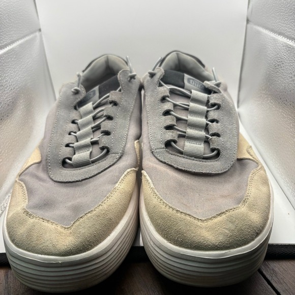 Hey Dude Other - Hey Dude Hudson M Canvas Light Grey Men Sneakers Low Top Slip On Shoes Size 14